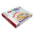 Carioca Baby Marker 2+ School Box Pack de 144 Rotuladores - Punta Redonda y Bloqueada - Cuerpo de Gran Dimension - Superlavables - Dermatologicamente Testados - Color Varios