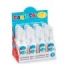 Carioca Expositor de 12 Correctores 2En1 - Boligrafo y Pincel - Pincel de Nylon Suave y Preciso - Punta Metalica de Precision - Secado Rapido - Color Blanco