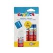Carioca Pack de 3 Pegamentos de Barra - Ideal para Casa, Colegio y Oficina - Pega Papel, Fotos y Tejidos - sin Disolventes - Color Varios