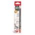 Carioca Black B Pack de 12 Lapices de Grafito - Facil de Borrar y Sacar Punta - Cuerpo Triangular Agradable al Tacto - Mina Resistente a las Caidas - Color Negro