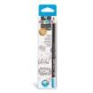 Carioca Black H Pack de 12 Lapices de Grafito - Facil de Borrar y Sacar Punta - Cuerpo Triangular Agradable al Tacto - Mina Resistente a las Caidas - Color Negro
