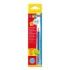 Carioca Pack de 12 Lapices de Grafito HB - Facil de Borrar y Sacar Punta - Cuerpo Triangular Agradable al Tacto - Mina Resistente a las Caidas - Color Gris