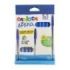 Carioca Sfera Flowpack Pack de 10 de Boligrafo - Punta Ø 1mm - Capuchon y Retro del Color de la Tinta - Escritura Super Deslizante - Paquete de Papel - Color Azul