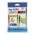 Carioca Sfera Flowpack Pack de 10 Boligrafo - Punta Ø 1mm - Capuchon y Retro del Color de la Tinta - Escritura Super Deslizante - Paquete de Papel - Color Varios