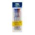 Pack Carioca Sfera Pack de 4 Boligrafos Retractiles - Punta Ø 1mm - Boligrafos Retractiles - Click Facil y Comodo - Escritura Suave y Fluida - Color Varios