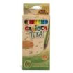 Carioca Eco Family Pack de 12 Lapices de Colores - Cuerpo Hexagonal - Colores Brillantes - Escritura Blanda - Mina Segura y Resistente - No Se Astilla - Color Varios