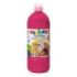Carioca Botella Tempera 1000ml - Colores Superlavables - Faciles de Mezclar - Aplicable en Materiales Porosos - Alta Opacidad - Color Rosa