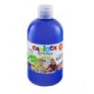 Carioca Botella de Tempera - 500ml - Colores Superlavables - Faciles de Mezclar - Aplicable en Materiales Porosos - Alta Opacidad - Color Azul