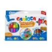 Carioca Temperello Pack de 24 Temperas Solidas - Colores Brillantes y Lavables - Gran Cobertura - Faciles de Mezclar - sin Disolventes - Acabado Satinado - Color Varios
