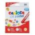 Carioca Pack de 24 Pasteles al Oleo - Colores Brillantes - Lavables - Resistentes a la Luz - Cubrientes - Faciles de Mezclar - Maxi Cuerpo - Uso en Papel, Carton, Tela y Madera - Color Varios