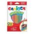 Carioca Supercolor Pack de 36 Lapices de Madera - Cuerpo Hexagonal - Colores Intensos y Gran Opacidad - 3.3mm de Grosor - Color Varios