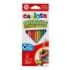 Carioca Supercolor Pack de 12 Lapices de Madera - Cuerpo Triangular - Colores Intensos y Gran Opacidad - 3.5mm degrosor - Color Varios