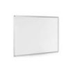 Bi-Office Ayda Pizarra Blanca Melaminada Doble Cara 600x450mm - Permite Colocacion Vertical u Horizontal - Marco de Aluminio Anodizado