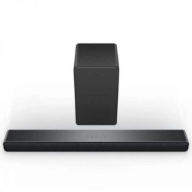 TCL P733WE Barra de Sonido con Subwoofer Inalambrico 110W - Salida de Audio 3.1 Canales - Bluetooth 5.2, 3D Sound, DTS Virtual X, Dolby Digital Plus - Color Negro