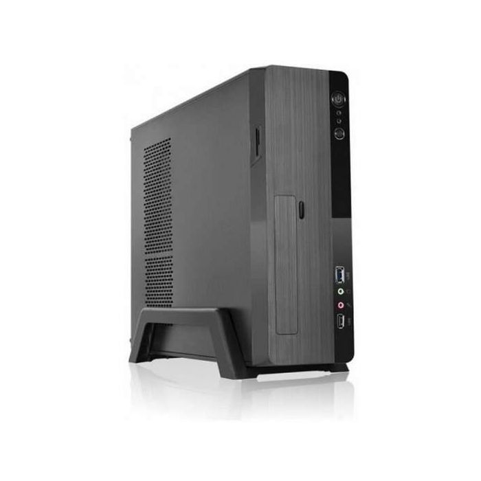 L-Link Magna Caja Micro y Mini ATX Slim - Fuente Alimentacion 500W - 1x HDD3,5 + 1x SDD2,5 + 1x HDD5.25 - 1x USB 2.0, 1x USB 3.0, Audio y Micro - Color Negro