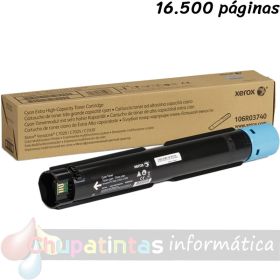 Xerox VersaLink C7020/C7025/C7030 Cian Cartucho de Toner Original - 106R03740