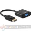 Aisens Conversor Displayport a SVGA - DP/M-SVGA/H - 15cm - Color Negro