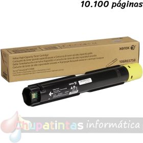Xerox VersaLink C7000 Amarillo Cartucho de Toner Original - 106R03758