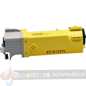 Xerox Phaser 6125 Amarillo Cartucho de Toner Genérico - Reemplaza 106R01333
