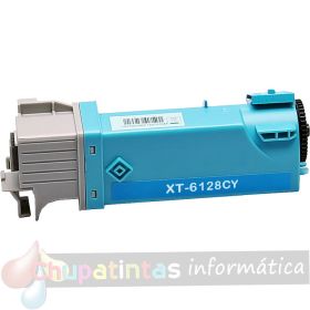 Xerox Phaser 6128 Cian Cartucho de Toner Genérico - Reemplaza 106R01452