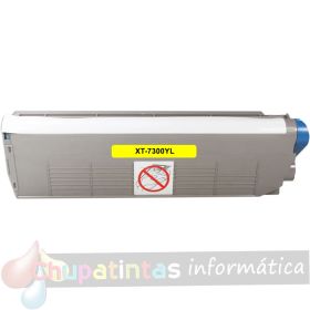 Xerox Phaser 7300 Amarillo Cartucho de Toner Genérico - Reemplaza 016197500