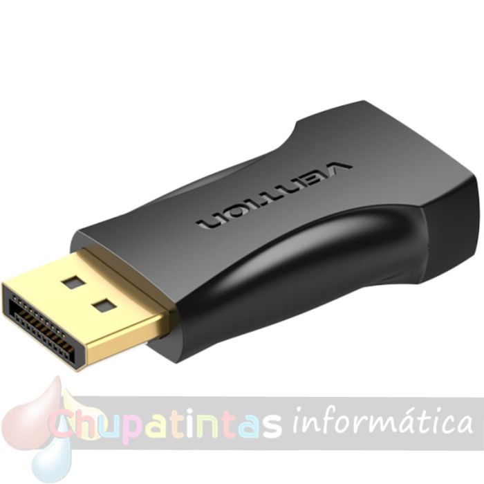 Vention Adaptador Displayport Macho a HDMI Hembra - Color Negro-1