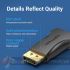 Vention Adaptador Displayport Macho a HDMI Hembra - Color Negro-4