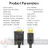Vention Cable Conversor Displayport Macho a VGA Macho - 1.5m - Color Negro-4