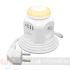 Aisens Regleta de Enchufes Sobremesa Multifunción con 4 Tomas + 1xUSB-C - 3xUSB-A - Luz Nocturna - 1.8m - Color Blanco-1
