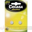 Cegasa Alcalina LR44 Pila para Pequeños Aparatos - Ideal para Mandos a Distancia, Juguetes y Termometros Digitales - Color Varios