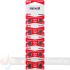 Maxell Pack de 10 Pilas Alcalinas de Botón LR44 1.5V-1