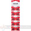 Maxell Pack de 10 Pilas Alcalinas de Boton LR44 1.5V