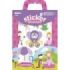 Apli Juego de Pegatinas de Papel Princesas - 2 Escenarios 45x20cm - 39 Gomets Removibles - Formato Reducido con Cajita Asa - Ideal para Niños a Partir de 3 Años - Tematica Princesas