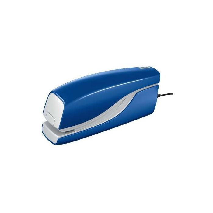 Petrus E-110 Contactless Grapadora Electrica - Hasta 10 Hojas - Grapado Cerrado - Color Azul