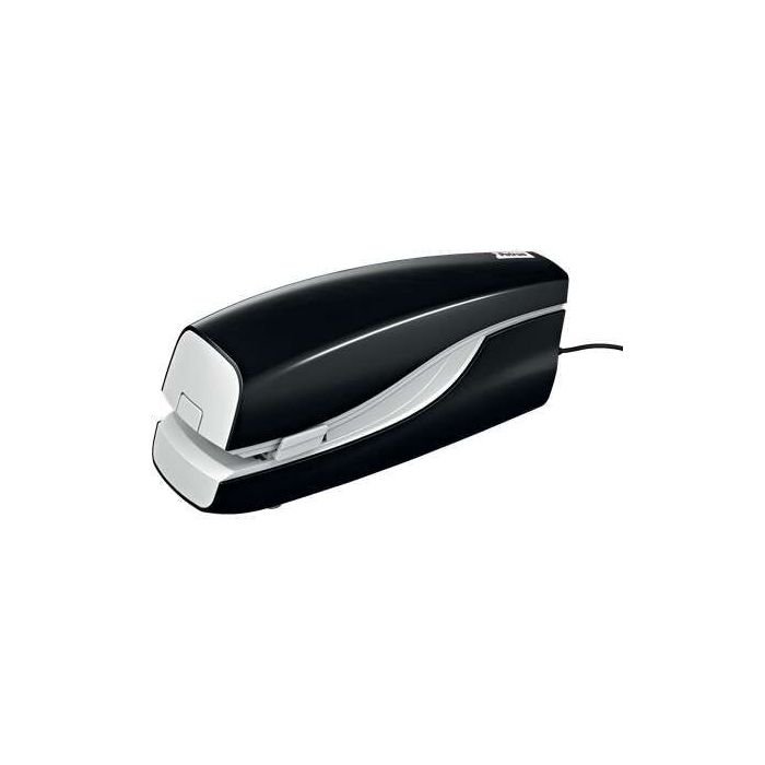 Petrus E-120 Contactless Grapadora Electrica - Hasta 20 Hojas - Grapado Plano - Utiliza Grapas 22/6-24/6-26/6 - Color Negro