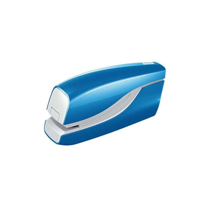 Petrus WOW E-310 Contactless Grapadora Electrica - Hasta 10 Hojas - Grapado Cerrado - Utiliza Grapas Petrus Nº10 - Color Azul