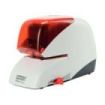 Rapid Grapadora Electrica Supreme R5050E - 50 Hojas - Carga de Cartucho - Duradera - Plata/Naranja