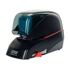 Rapid Grapadora Electrica Supreme R5080E 80 Hojas - Carga de Cartucho - Duradera - Negro