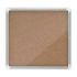 Nobo Vitrina para 6 Hojas A4 con Superficie de Corcho - 752x692x37mm - Puerta de Cristal de Seguridad - Marco de Aluminio - Color Natural