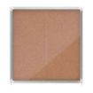 Nobo Vitrina Interior para 12 Hojas A4 con Superficie de Corcho y Puerta Deslizante - 997x972x54mm - Tablero de Corcho, Cristal de Seguridad, Marco de Aluminio - Color Natural