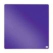 Nobo Tile Mini Pizarra Magnetica 360x360mm - sin Marco - Almohadillas Adhesivas e Imanes - Diseño Creativo y Colorido - Color Violeta