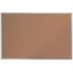 Nobo Essence Tablero de Anuncios de Corcho 900x600mm - Montaje en Esquinas - Superficie de Corcho - Marco de Aluminio Anodizado - Color Natural