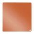 Nobo Tile Mini Pizarra Magnetica 360x360mm - sin Marco - Variedad de Colores - Almohadillas e Imanes - Diseño Creativo y Colorido - Naranja