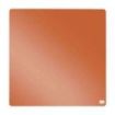 Nobo Tile Mini Pizarra Magnetica 360x360mm - sin Marco - Variedad de Colores - Almohadillas e Imanes - Diseño Creativo y Colorido - Naranja