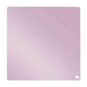 Nobo Mini Pizarra Magnetica Tile 360x360mm - sin Marco - Almohadillas Adhesivas e Imanes - Diseño Creativo y Colorido - Rosa