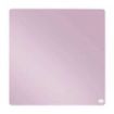 Nobo Mini Pizarra Magnetica Tile 360x360mm - sin Marco - Almohadillas Adhesivas e Imanes - Diseño Creativo y Colorido - Rosa