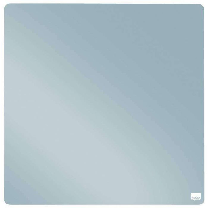 Nobo Mini Pizarra Magnetica Tile 360Mmx360mm - sin Marco - Baldosas de Borrado en Seco - Gris