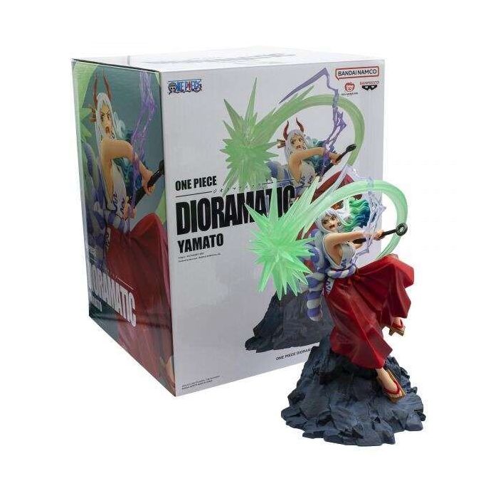 Banpresto One Piece Dioramatic Yamato - Figura de Coleccion - Altura 19cm aprox. - Fabricada en PVC y ABS