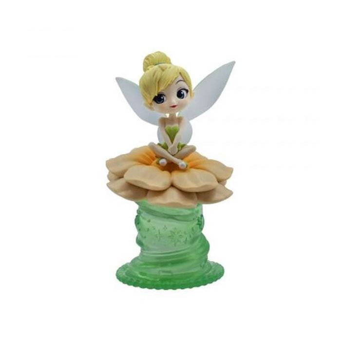 Banpresto Disney Stories QPosket Peter Pan Campanilla Ver. B - Figura de Coleccion - Altura 10cm aprox. - Fabricada en PVC y ABS