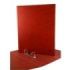 Mariola Carpeta Archivador de 2 Anillas Carton Forrado Papel Plastificado Cuero - Tamaño Folio Natural - Anillas Mixtas 40mm - Medidas 34x26x5.5cm - Color Marron
